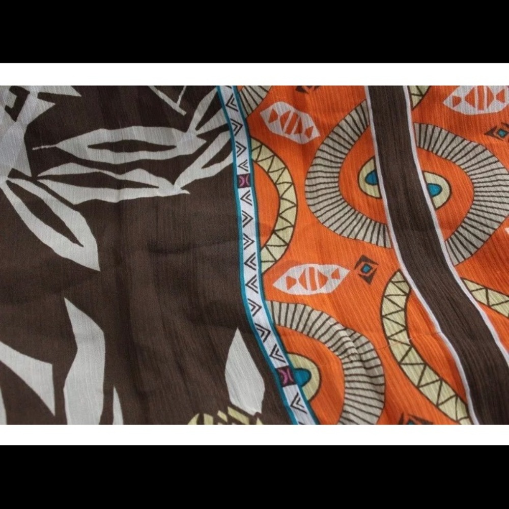 🦋SALE NICOLE MILLER STUDIO EMPIRE WAIST SILK DRES - Picture 6 of 8